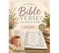 A Cozy Bible Verse Coloring Book: Color You Heart. Grow Your Faith.