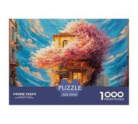 A Cozy Coffee Shop 1000 Piezas Cartón Rompecabezas Fantasy Trees Liberador De Estrés Juego Familiar Puzzle Juego De Desafío Difícil 70x50cm/1000pcs