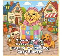 A Cozy Mystery Coloring Book for Kids Ages 4-8: Sherdoggo Pet Detective: The Case of the Missing Cozy Blanket