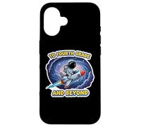 A Cuarto Grado y más allá de la Escuela de astronautas para Amantes del Espacio para niños Carcasa para iPhone 16