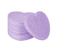 A Cuore - 50 comprimidos, para el rostro de spa con forma de corazón, fuelles limpiadores reutilizables | Para la limpieza diaria del rostro, desmaquillante, baño, c