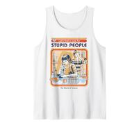 A Cure For Stupid Sarcastic Retro Vintage Funny Adult Humor Camiseta sin Mangas