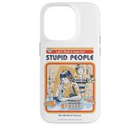 A Cure For Stupid Sarcastic Retro Vintage Funny Adult Humor Carcasa para iPhone 14 Pro