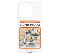 A Cure For Stupid Sarcastic Retro Vintage Funny Adult Humor Carcasa para iPhone 15 Pro