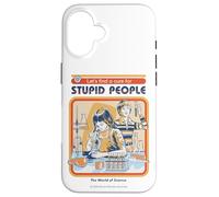 A Cure For Stupid Sarcastic Retro Vintage Funny Adult Humor Carcasa para iPhone 16