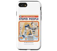 A Cure For Stupid Sarcastic Retro Vintage Funny Adult Humor Carcasa para iPhone SE (2020) / 7 / 8