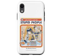 A Cure For Stupid Sarcastic Retro Vintage Funny Adult Humor Carcasa para iPhone XR