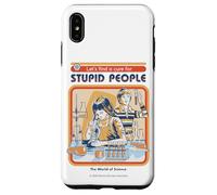A Cure For Stupid Sarcastic Retro Vintage Funny Adult Humor Carcasa para iPhone XS Max