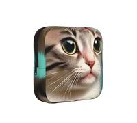 A Curious Cat - Bolsa de almacenamiento a prueba de períodos, funda de viaje de higiene femenina para toallas sanitarias, bolsa mensural discreta para bolso de oficina