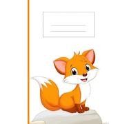 A cute Fox: Work Notebook, Funny Office Gift for Women, Coworker, Boss, Secret Santa Gag Gift (Blank Lined Journal)