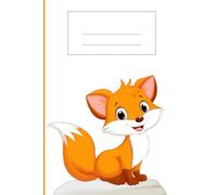 A cute Fox: Work Notebook, Funny Office Gift for Women, Coworker, Boss, Secret Santa Gag Gift (Blank Lined Journal)