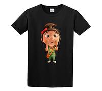 A Cute Little Agnes Girl Unisex 100% Cotton Short-Sleeve T-Shirts Black XXXL