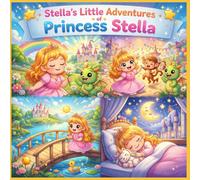 A Cute Story & Coloring Book for Kids Ages 2-8 (Fun and Easy Coloring + Short Stories) (Little Adventures to Color)