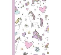 A cute unicorn patterns: Work Notebook, Funny Office Gift for Women, Coworker, Boss, Secret Santa Gag Gift (Blank Lined Journal)