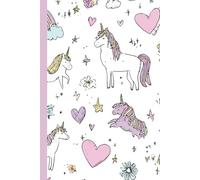 A cute unicorn patterns: Work Notebook, Funny Office Gift for Women, Coworker, Boss, Secret Santa Gag Gift (Blank Lined Journal)