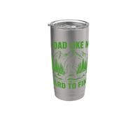 A Dad Like Me Is Hard To Find Funny Bigfoot Dad Día del Padre Vaso térmico de acero inoxidable de doble pared