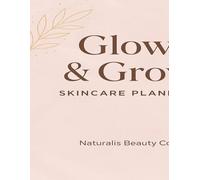 A Daily Skincare Tracker & Glow-Up Planner and Journal for Women Focused on Clear Skin + Consistent Self-Care