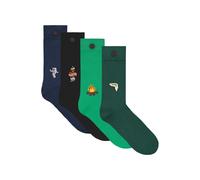 A-DAM Unisex 4-pack Casual Socks Multicolor Talla: 41-46 | Calcetines Outlet | Unisex