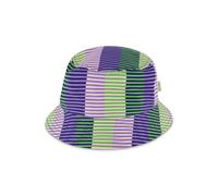 A-DAM Unisex Bucket Hat Difuzed Stripe Light Lilac Talla: OS | Sombreros Outlet | Unisex | Púrpura