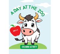 A Day At The Zoo coloring book