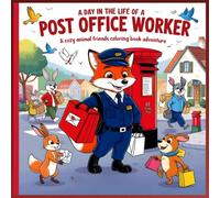A Day in the Life of a Post Office Worker - Cozy Animal Friends Coloring Book for Kids: Fun Postal-Themed Coloring Pages with Cute Animal Mail ... Coloring Book - Career Theme Book Series)
