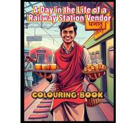 A Day in the Life of a Railway Station Vendor: Color, Create & Imagine the Daily Hustle of a Railway Chaiwala!