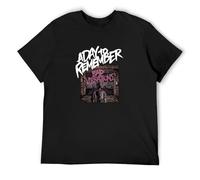 A Day To Remember Bad Vibrations Men's T-Shirt Unisex Black Cotton Print tee Shirts L