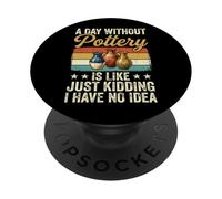 A Day Without Pottery Is Like Just Kidding I Have No Idea PopSockets PopGrip Adhesivo