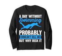 A Day Without Swimming Probably Wouldn't Kill Me - Swimmer Manga Larga