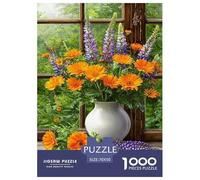 A Dazzling Ramo of Floress Puzzle Imposible,desafío para Adultos Interesante Entretenimiento Creativo 1000 Piezas Obra De Arte De Juego De para Adultos Y Niños 70x50cm/1000pcs