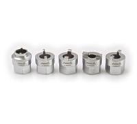 A de sn005 Amortiguador Piñas Juego de llaves de 5 piezas Volkswagen Polo Golf 2 3 Jetta Vento Passat Audi 80 Mercedes W203 Clase C llave Muelle Pierna platycarya Nut Tuerca especial Insertos