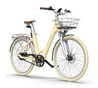 A Dece Oasis Ado Air28 Vélo électrique Urbain, 28 Pouces, Autonomie de 100KM, Batterie Amovible 36 V, Moteur 250W, Transmission par Courroie, écran LCD, App Ado (Árbol de limón)