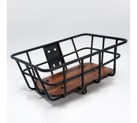 A Dece Oasis Cesta Delantera para Bicicleta EléCtrica Ado Ebike Air28/Air28 Pro, Cesta Delantera para Bicicleta EléCtrica, Cesta Multifuncional para Compras (Negro)