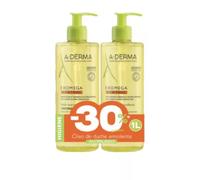 Aderma Exomega Aceite Limpiadora Emoliente Lote de 2x500ml