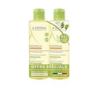 A-Derma Exomega Control Aceite Limpiador Emoliente 2x500ml