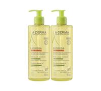 A-Derma Exomega Control Aceite Limpiador Emoliente 2x500ml