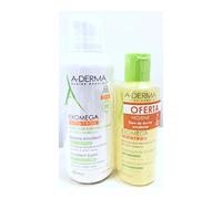 A-Derma Exomega Control Bálsamo Corpo 400 ml + Óleo Limpeza 200 ml