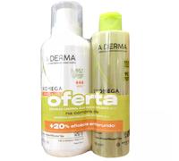 A-Derma Exómega Control Bálsamo Emoliente 400ml Con Aceite De Ducha Oferta 200ml