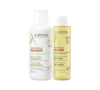 A-Derma Exomega Control Bálsamo Emoliente + Aceite Limpiador Emoliente Pack