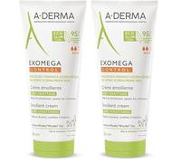A-DERMA EXOMEGA Control Creme, 200 ml Crema (Paquete de 2)