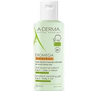 A Derma Exomega Control Gel de baño Cuerpo/Cabello para pieles atópicas 200mL