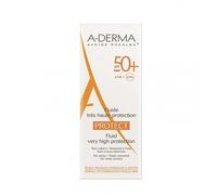 A-Derma Protect Fluido SPF 50 40 ml - Pieles Muy Sensibles
