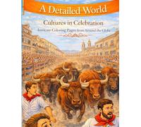 A Detailed World: Cultures in Celebration: Intricate Coloring Pages from Around the Globe