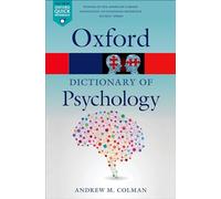 A Dictionary of Psychology (Oxford Quick Reference)