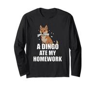 A Dingo Ate My Homework Trabajo Escolar Manga Larga