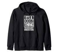 A Doon Thing You Wouldn't Understand Belfast Downpatrick Sudadera con Capucha