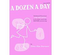 A Dozen a Day – Mini libro (iniciación, en inglés, rosa) – Ejercicios técnicos