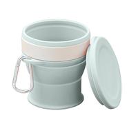 à eau pliable, à eau pliable en silicone, de pliante réutilisable de 250 ml, Petites tasses portables réutilisables, de télescopiques, bouteille d'eau pour l