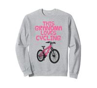 A esta abuela le encanta andar en bicicleta Sudadera