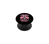 A Esta Chica le Encanta besar Besos Divertidos PopSockets PopGrip Adhesivo